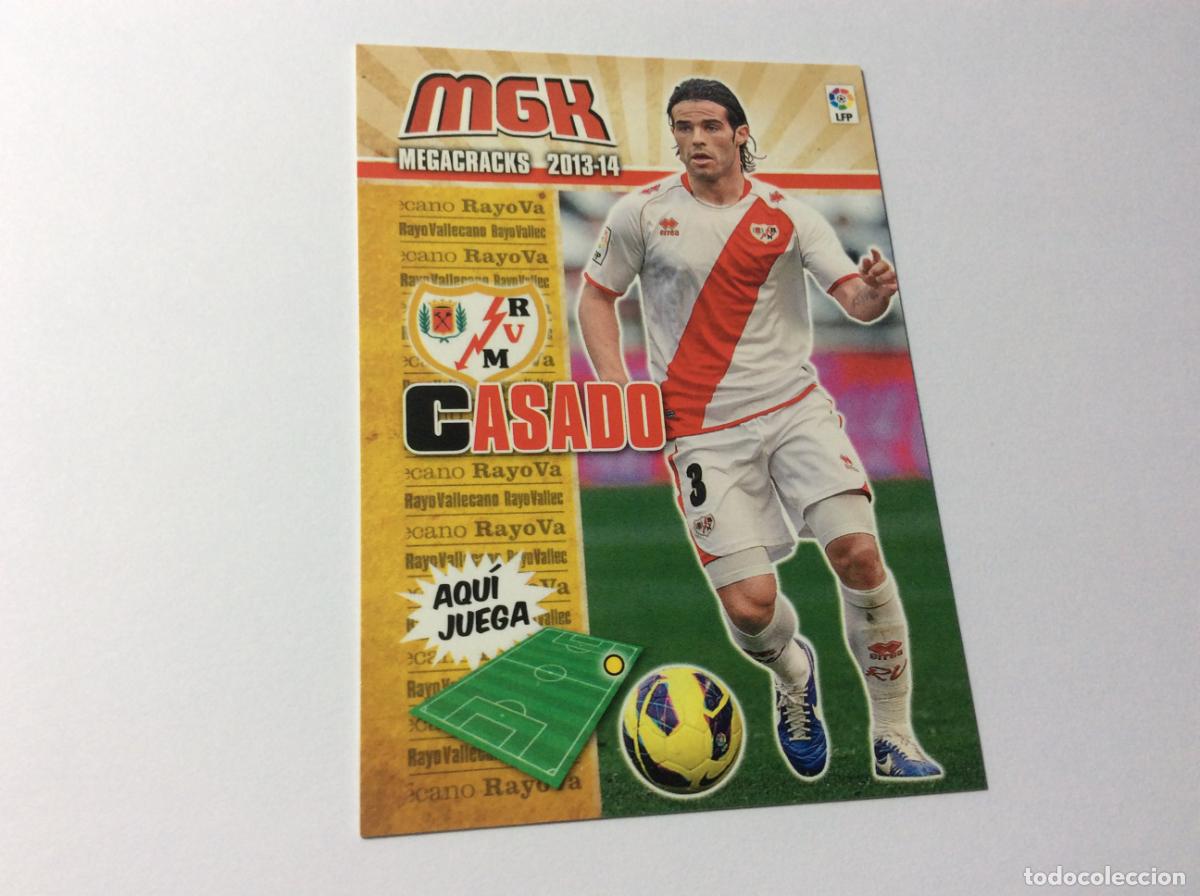 Cromos de f&uacute;tbol: 261 Casado Rayo Vallecano MGK 2013/14 13 14 Panini