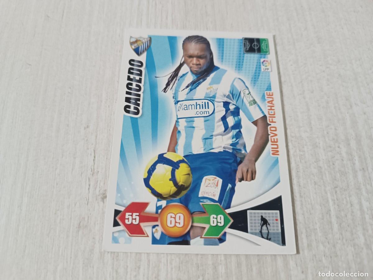 Cromos de f&uacute;tbol: CAICEDO NUEVO FICHAJE ADRENALYN 2009 2010 09 10