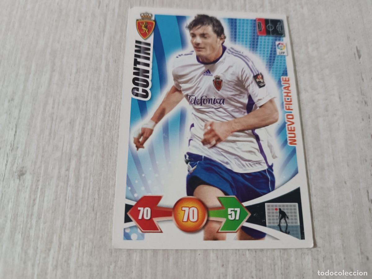 Cartes &agrave; collectionner de Football: CONTINI NUEVO FICHAJE ADRENALYN 2009 2010 09 10