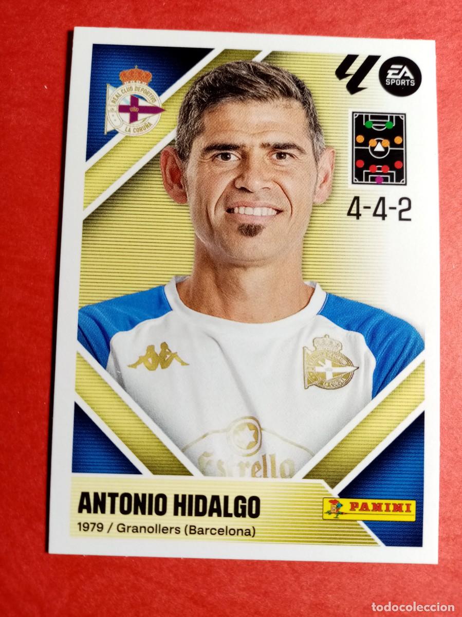 Cartes &agrave; collectionner de Football: N&ordm; 2 ANTONIO HIDALGO, ENTRENADOR, RC DEPORTIVO, LIGA ESTE 2026 2027 26 27 PANINI