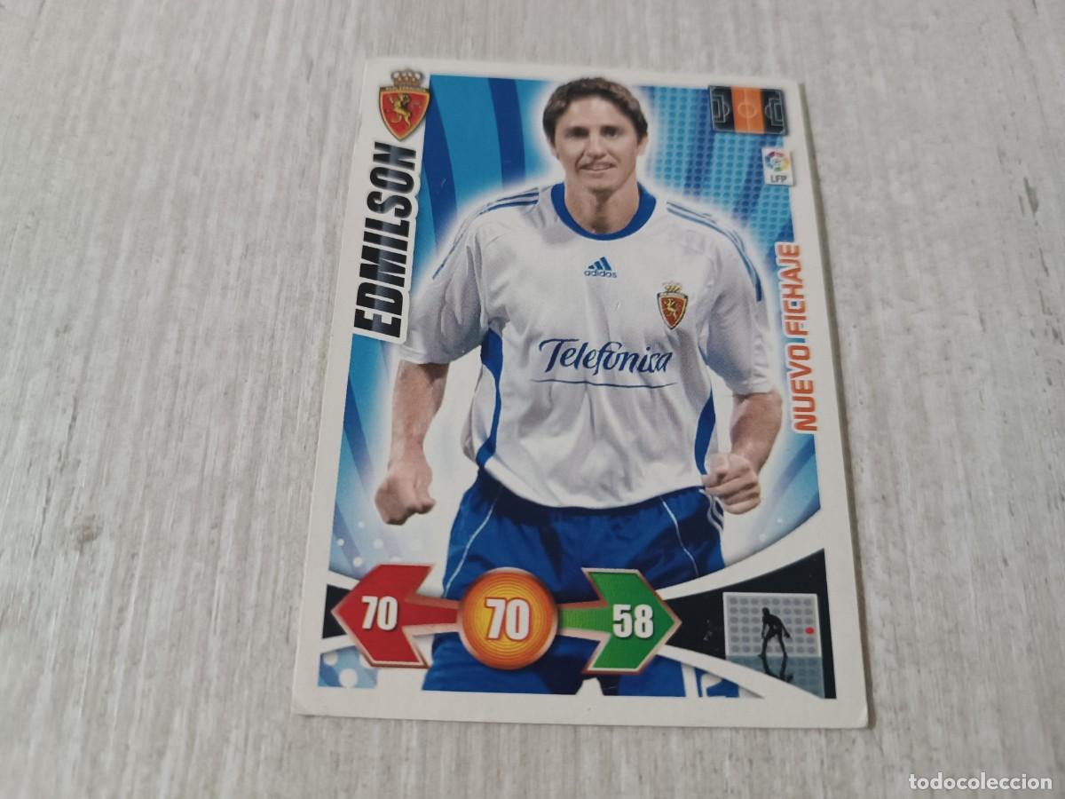 Cromos de f&uacute;tbol: EDMILSON NUEVO FICHAJE ADRENALYN 2009 2010 09 10