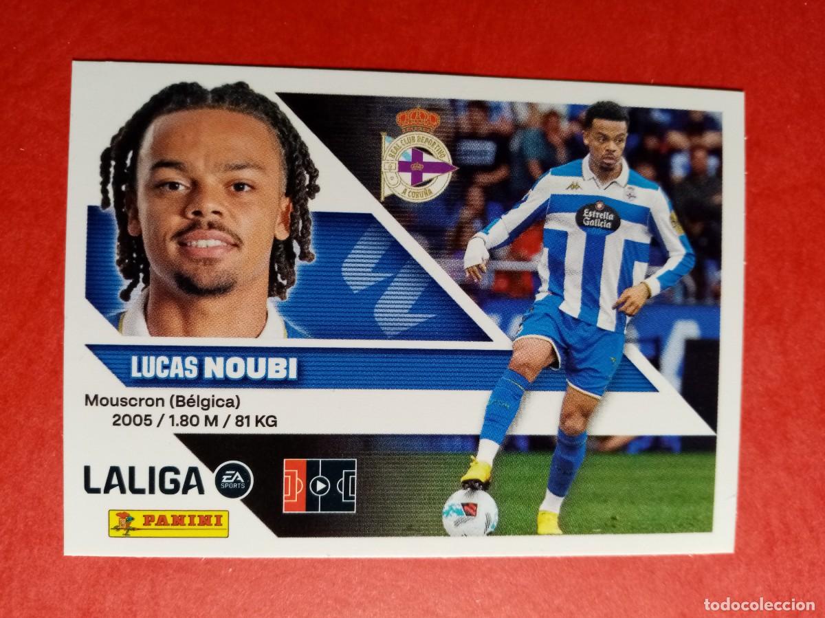 Cromos de f&uacute;tbol: N&ordm; 7 LUCAS NOUBI, RC DEPORTIVO, LIGA ESTE 2026 2027 26 27 PANINI