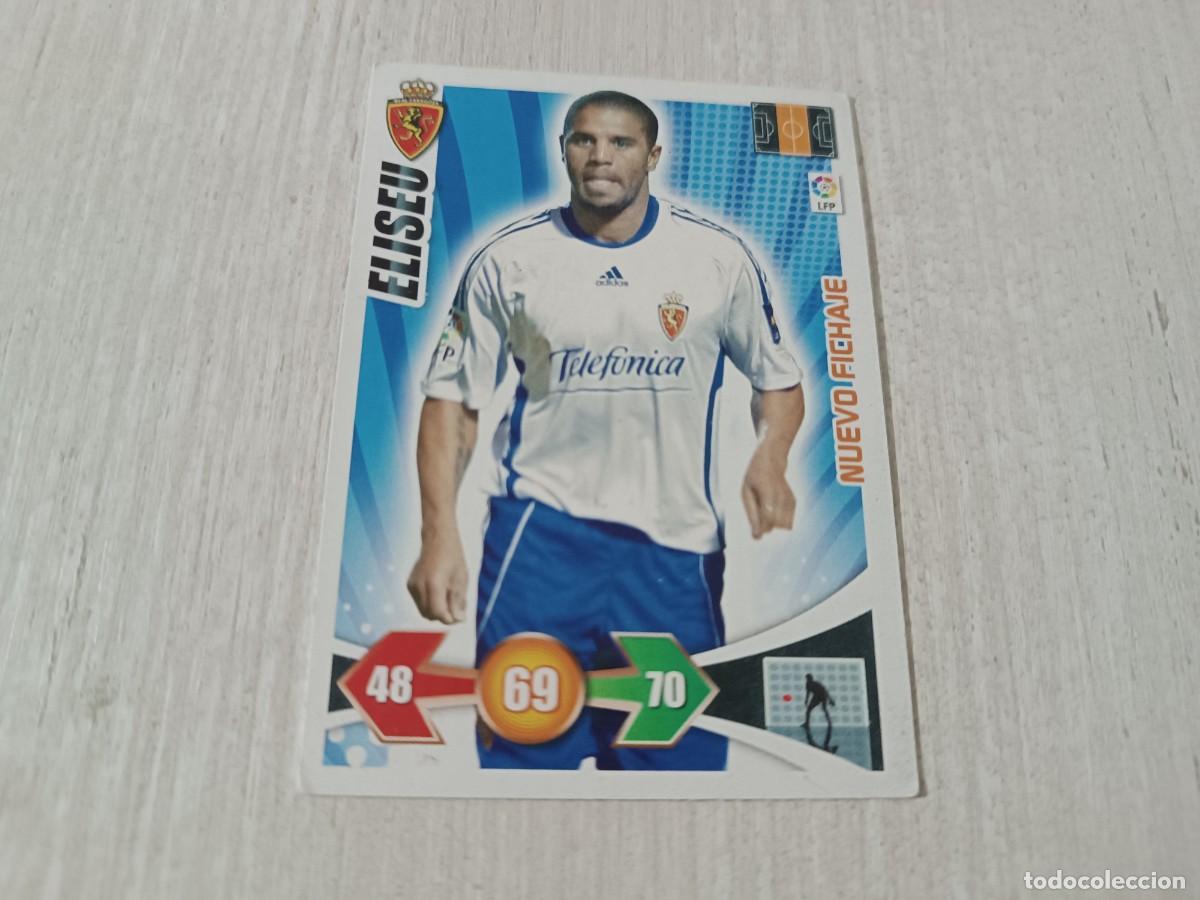 Cromos de f&uacute;tbol: ELISEU NUEVO FICHAJE ADRENALYN 2009 2010 09 10