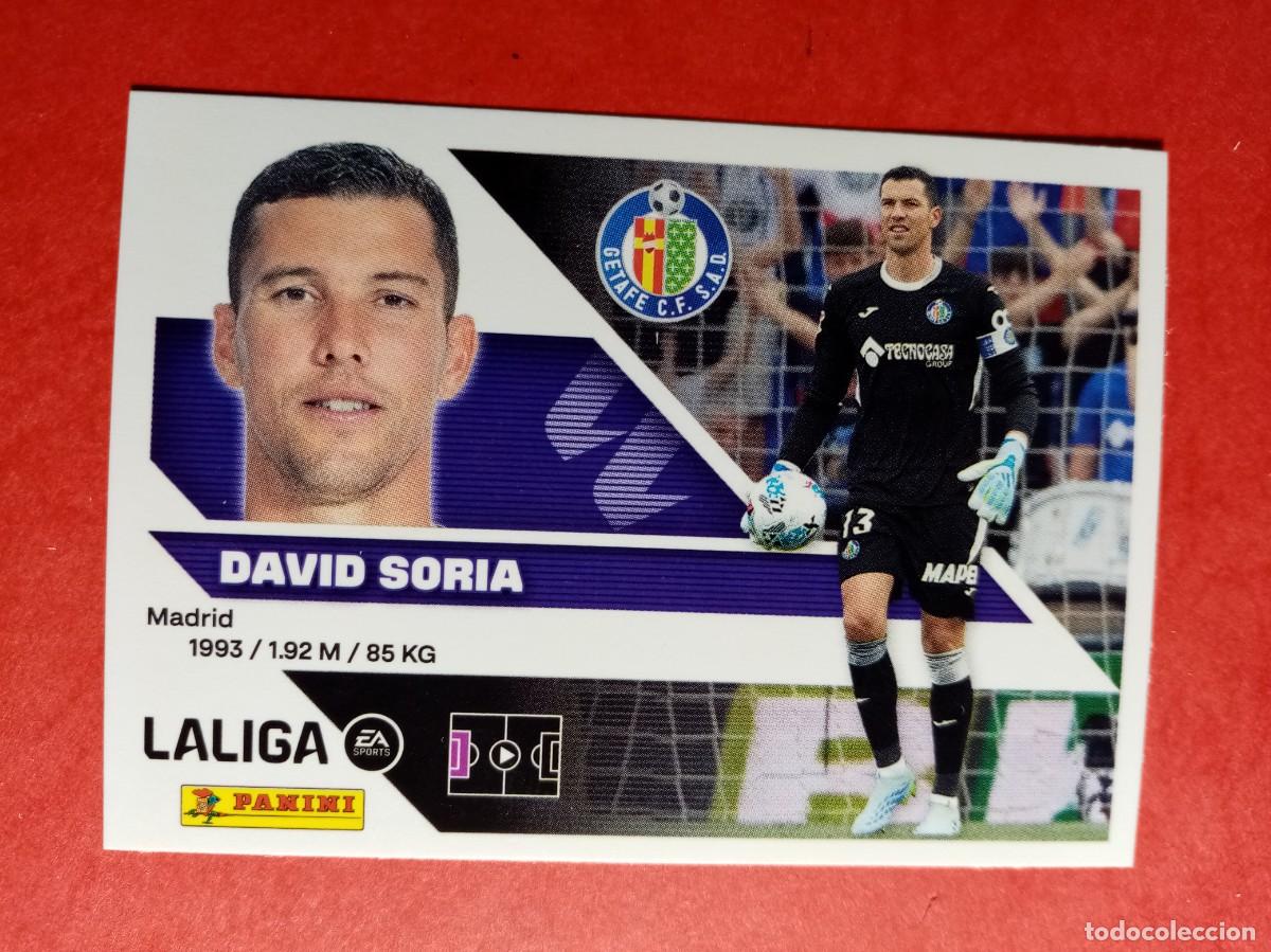Cromos de f&uacute;tbol: N&ordm; 3 DAVID SORIA, GETAFE CF, LIGA ESTE 2026 2027 26 27 PANINI