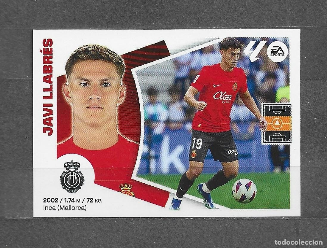 Cromos de f&uacute;tbol: Liga este 24/25 - Javi Llabr&eacute;s - N&ordm; 17b - RCD Mallorca