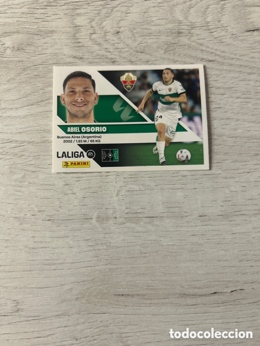 Cromos de f&uacute;tbol: Osorio 58 &Uacute;ltimos Fichajes Elche Cuarta 4 Edici&oacute;n Liga Este 2026/27 26-27 Panini