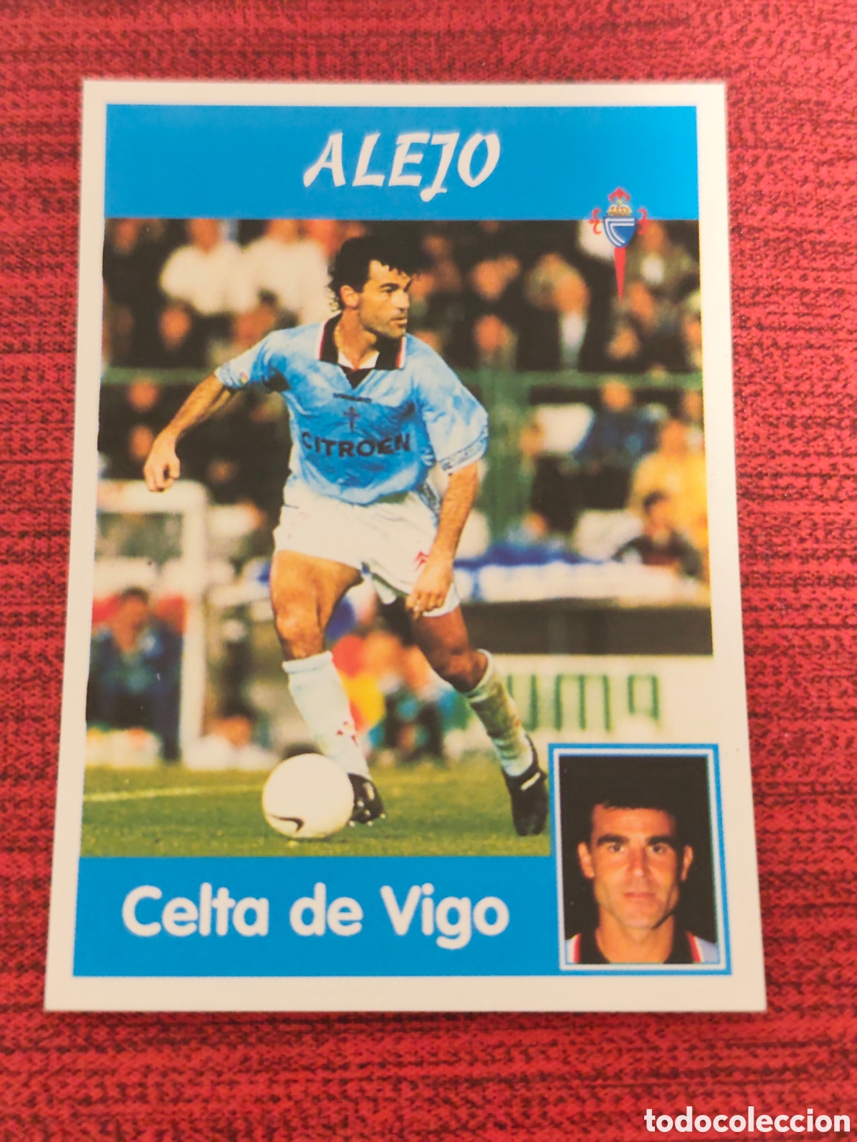 Cromos de f&uacute;tbol: 243 ALEJO CELTA VIGO PANINI LIGA 1997 1998