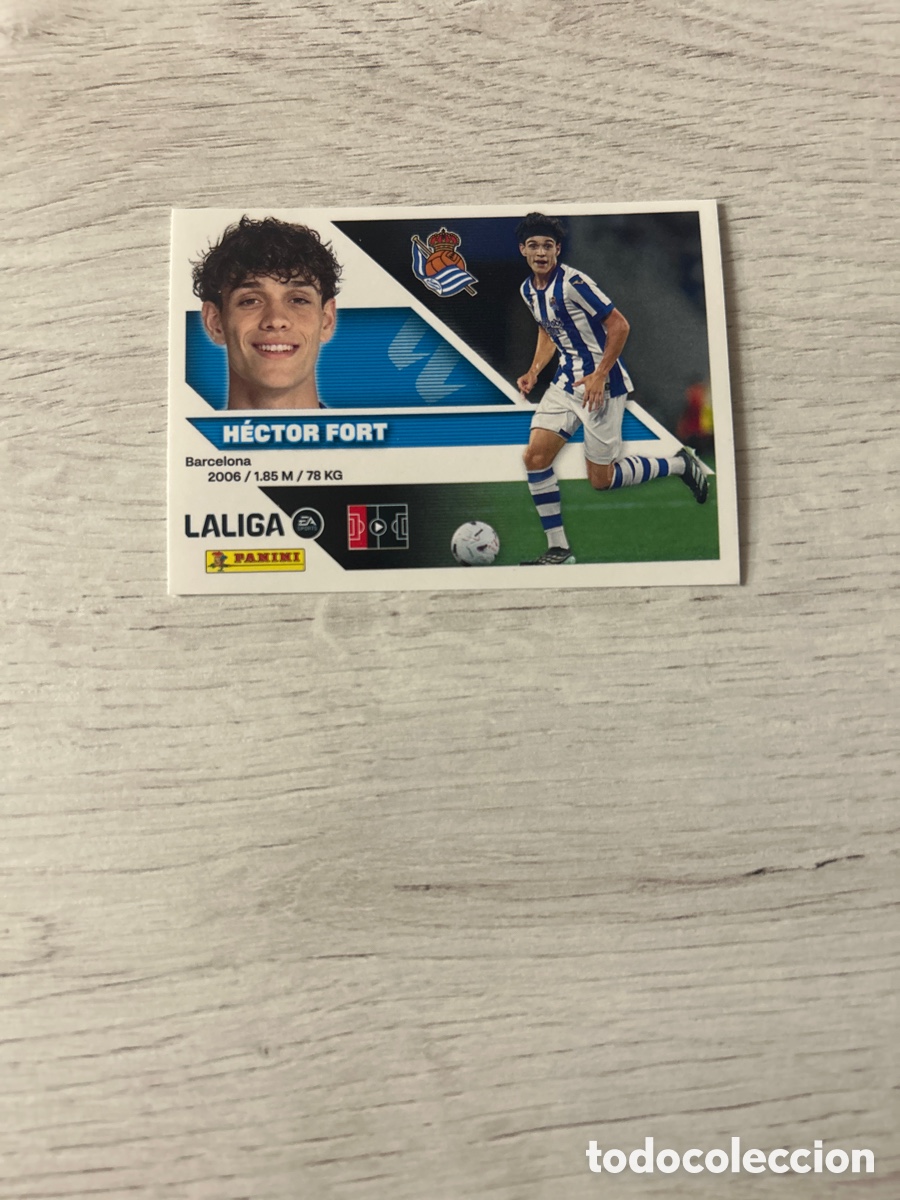 Cartes &agrave; collectionner de Football: H&eacute;ctor Fort 59 &Uacute;ltimos Fichajes Real Sociedad Cuarta 4 Edici&oacute;n Liga Este 2026/27 26-27 Panini