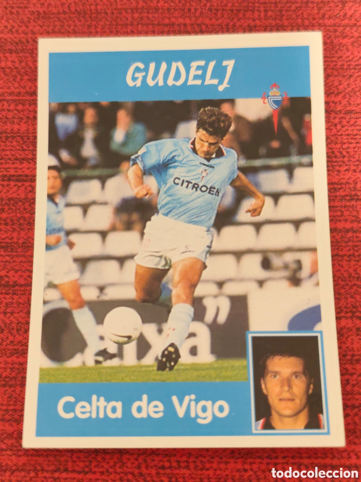 Cartes &agrave; collectionner de Football: 255 GUDELJ CELTA VIGO PANINI LIGA 1997 1998