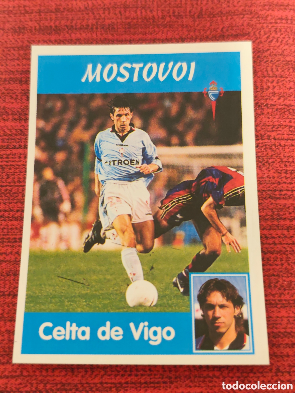 Cromos de Futebol: 251 MOSTOVOI CELTA VIGO PANINI LIGA 1997 1998
