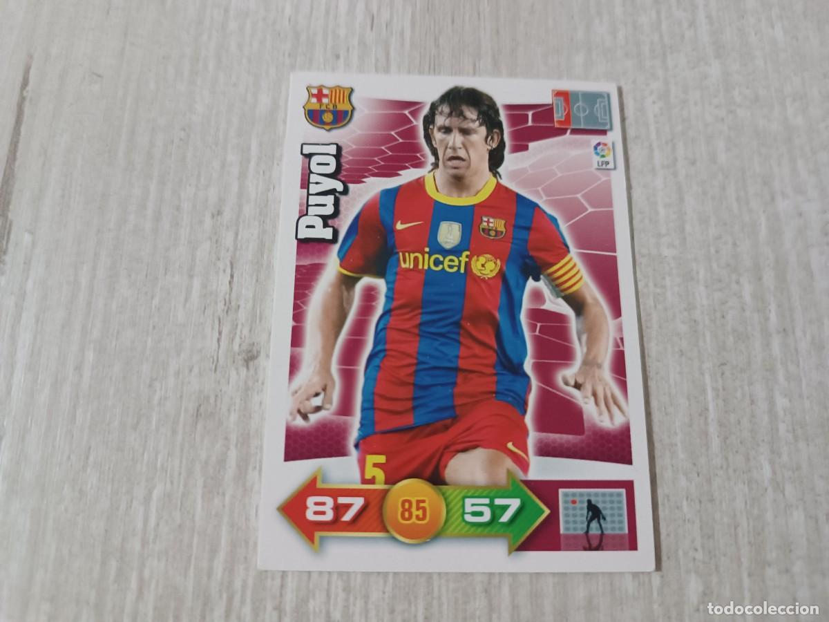 Cromos de f&uacute;tbol: PUYOL ADRENALYN 2010 2011 10 11