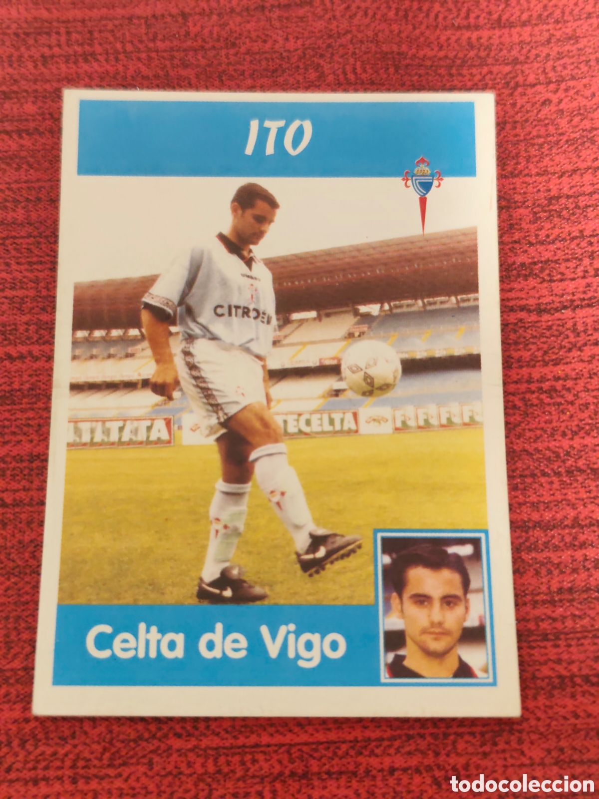 Cromos de f&uacute;tbol: 250 ITO CELTA VIGO PANINI LIGA 1997 1998