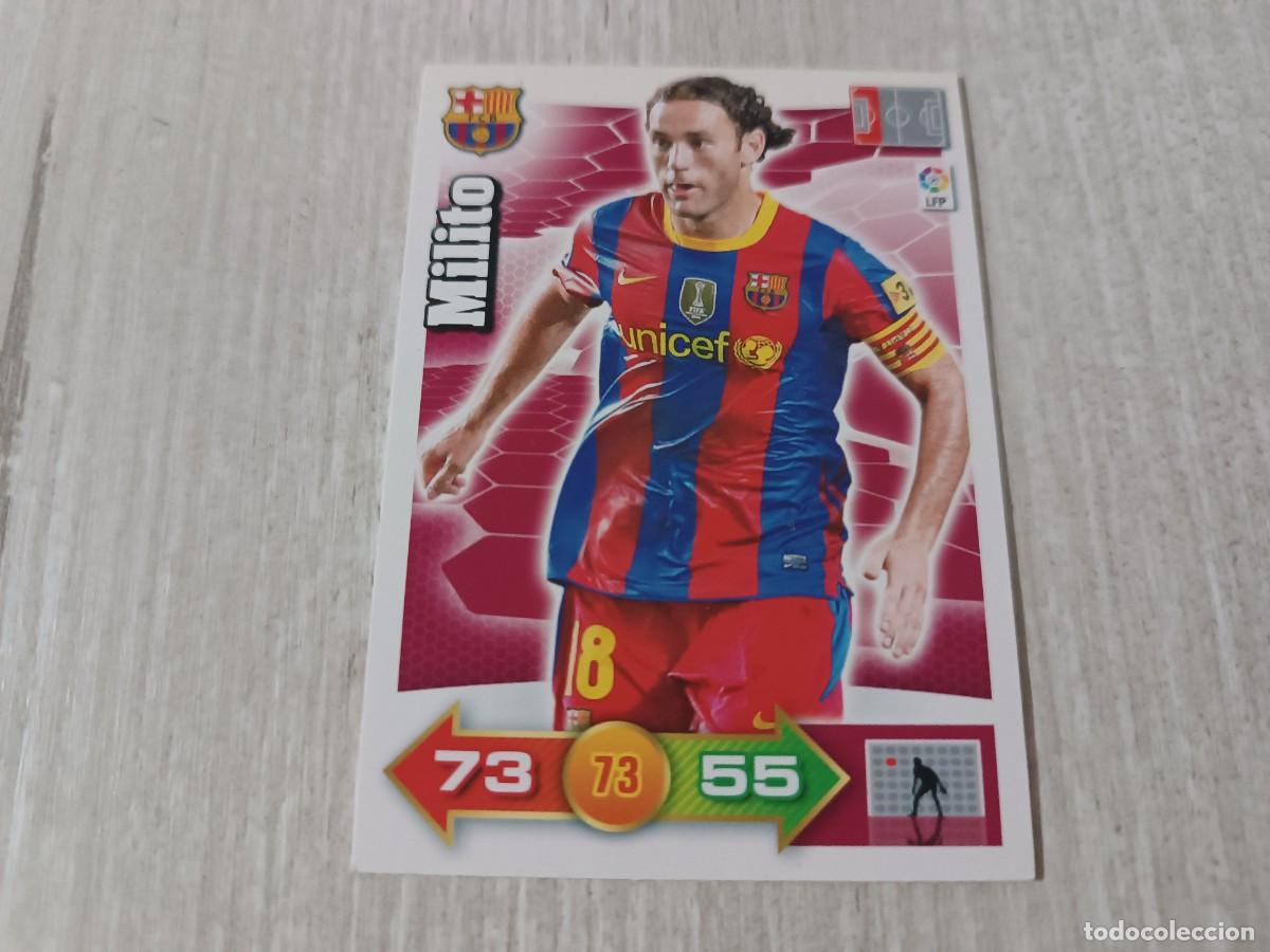 Cromos de f&uacute;tbol: MILITO ADRENALYN 2010 2011 10 11