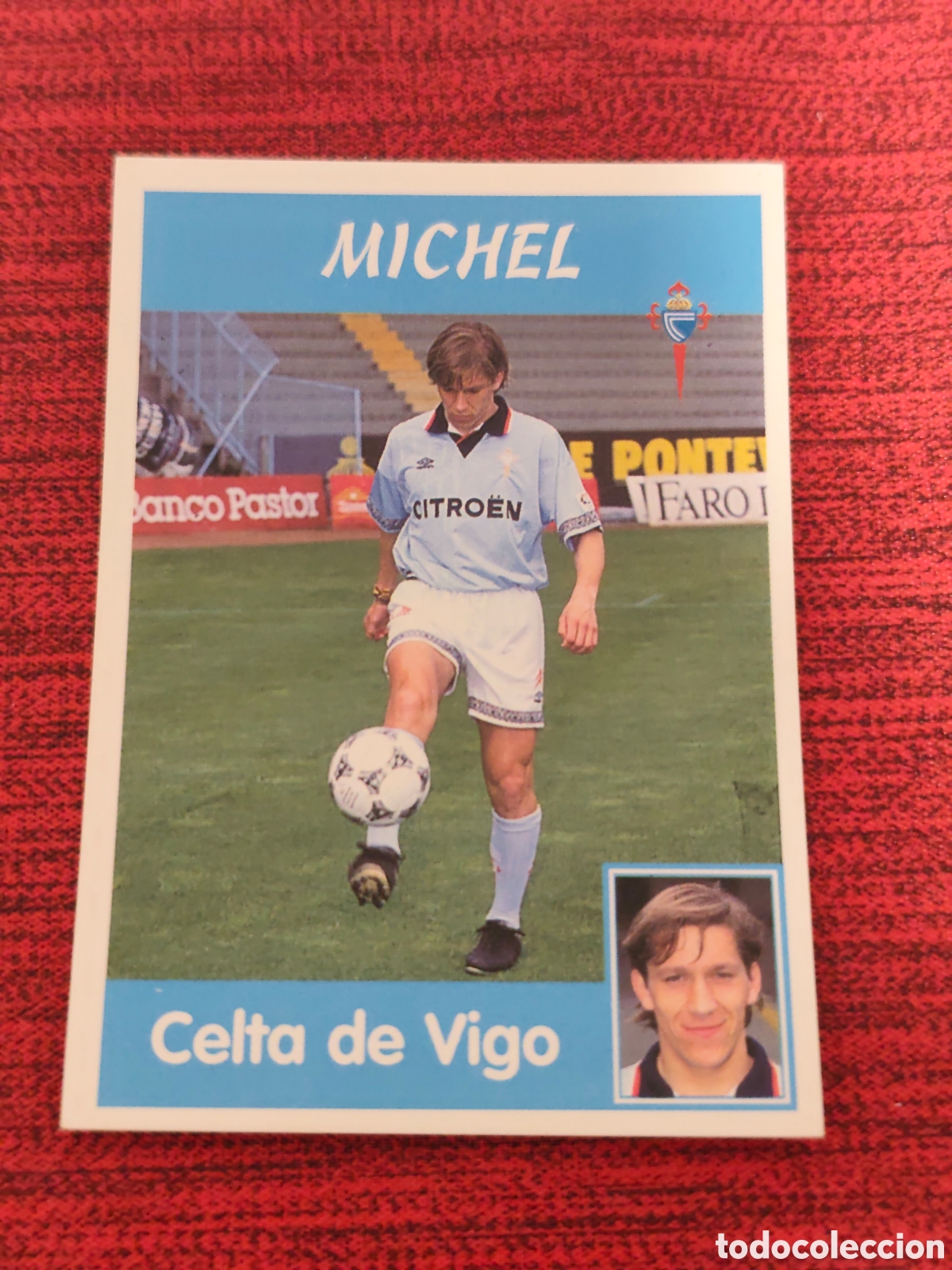 Cromos de f&uacute;tbol: 243A MICHEL CELTA VIGO PANINI LIGA 1997 1998