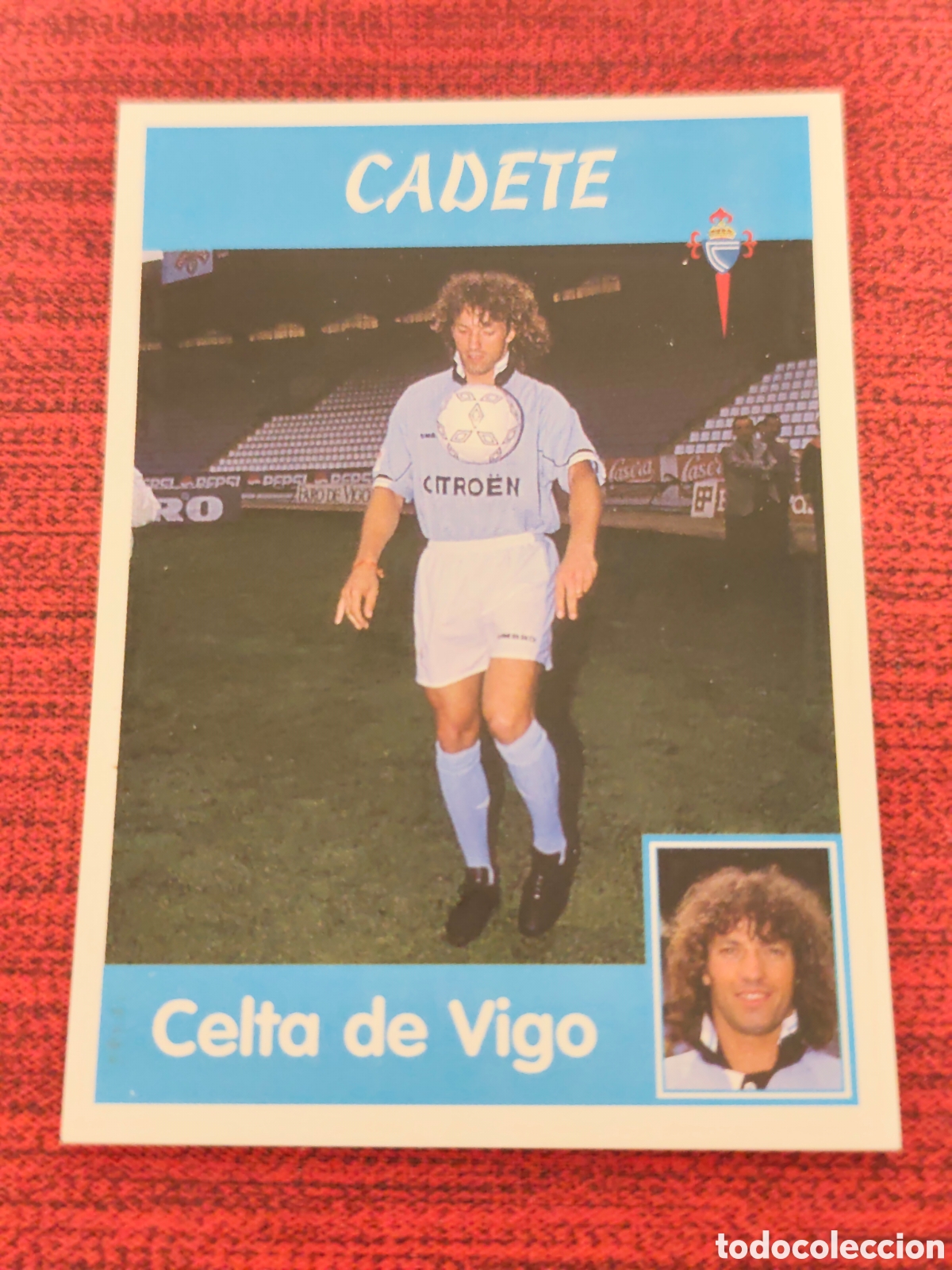 Cromos de f&uacute;tbol: 253A CADETE CELTA VIGO PANINI LIGA 1997 1998