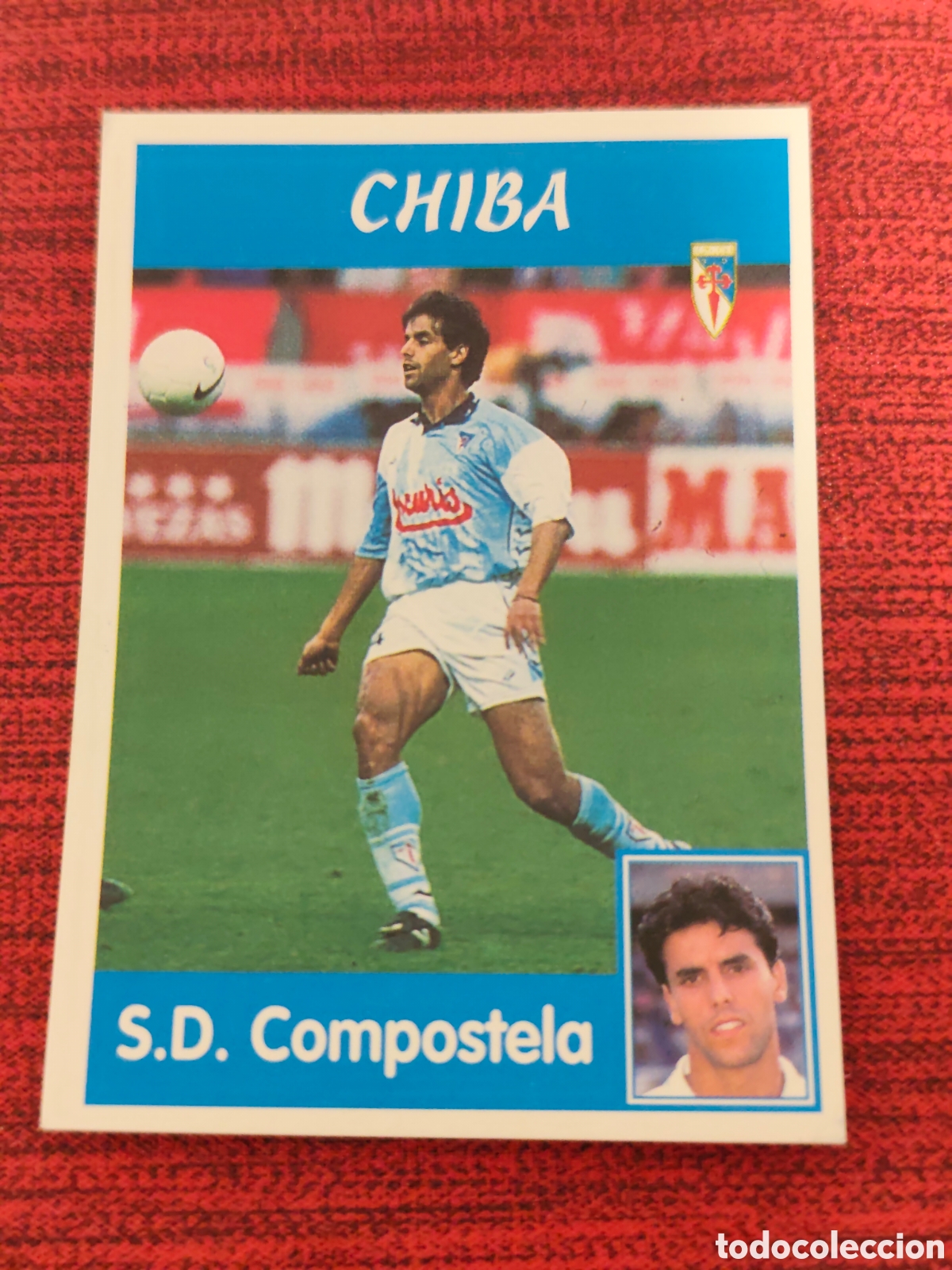 Cartes &agrave; collectionner de Football: 174A CHIBA COMPOSTELA PANINI LIGA 1997 1998