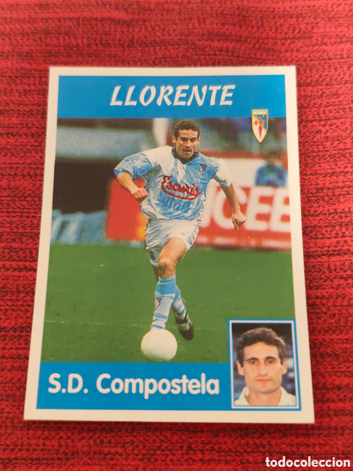 Cromos de f&uacute;tbol: 162A LLORENTE COMPOSTELA PANINI LIGA 1997 1998
