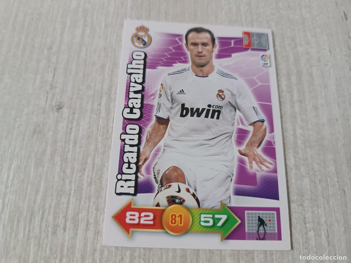 Cromos de f&uacute;tbol: RICARDO CARVALHO ADRENALYN 2010 2011 10 11