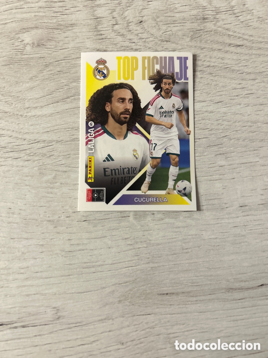 Cromos de f&uacute;tbol: Cucurella 67 Top Fichaje Real Madrid Cuarta 4 Edici&oacute;n Liga Este 2026/27 26-27 Panini