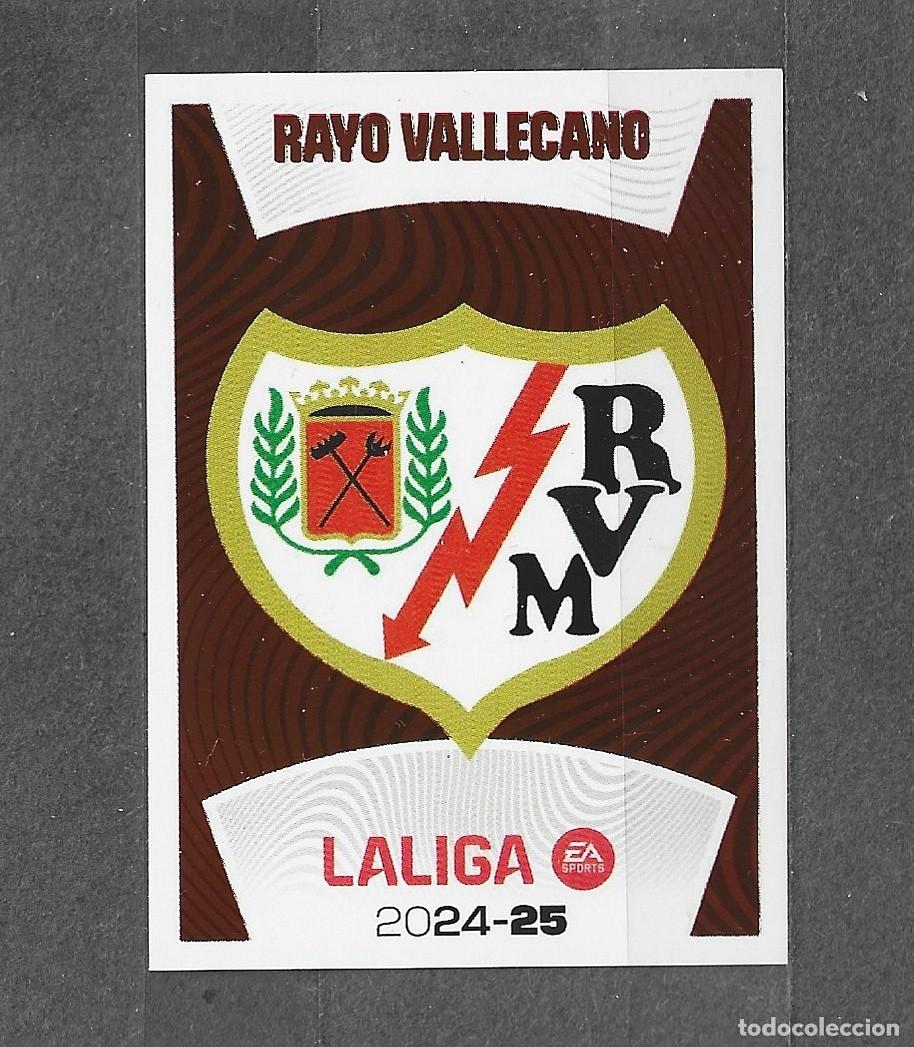 Cromos de f&uacute;tbol: Liga este 24/25 - Escudo - N&ordm; 1 - Rayo Vallecano