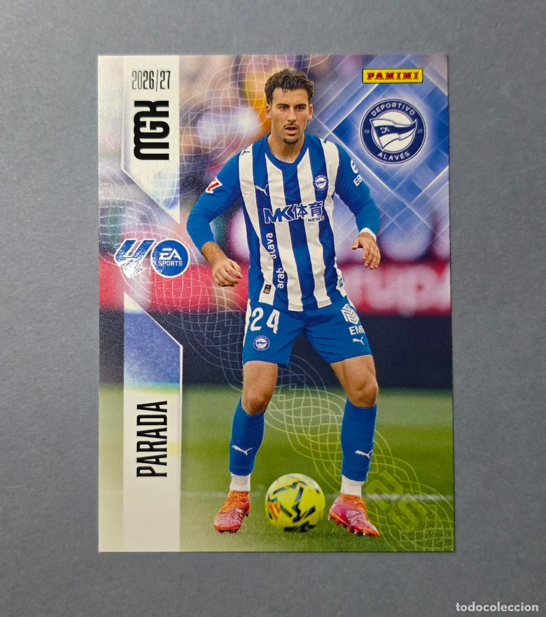 Cromos de f&uacute;tbol: 25 PARADA - ALAV&Eacute;S - MEGACRACKS 2026-27 - MGK 26/27 (NUEVO)