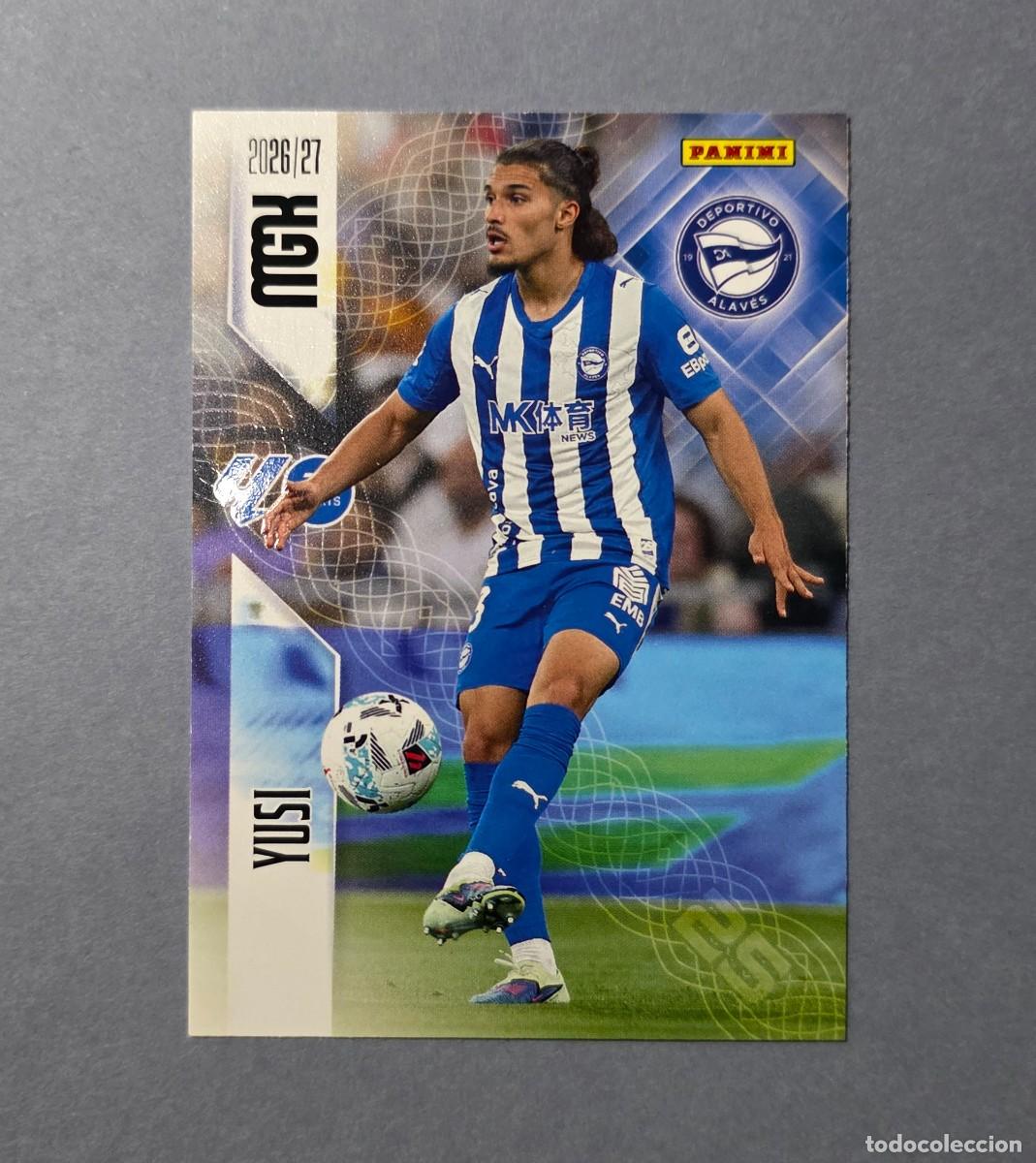 Cromos de f&uacute;tbol: 26 YUSI - ALAV&Eacute;S - MEGACRACKS 2026-27 - MGK 26/27 (NUEVO)