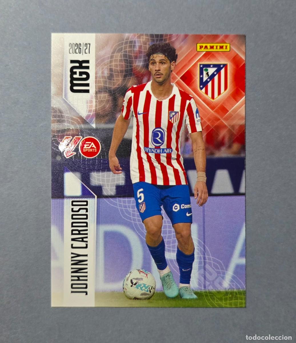 Cromos de f&uacute;tbol: 66 JOHNNY CARDOSO - ATL&Eacute;TICO MADRID - MEGACRACKS 2026-27 - MGK 26/27 (NUEVO)