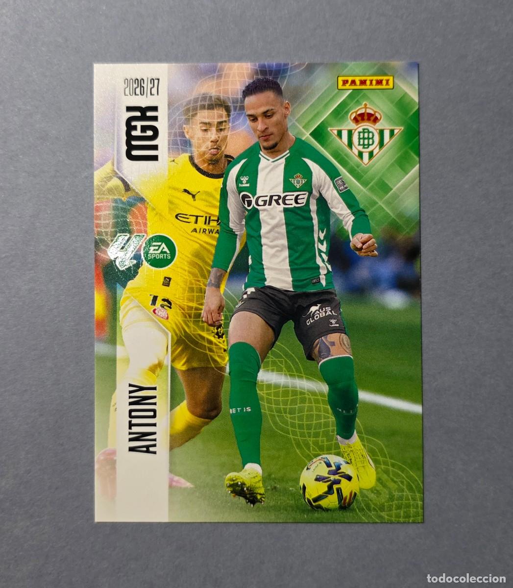 Cromos de f&uacute;tbol: 106 ANTONY - BETIS - MEGACRACKS 2026-27 - MGK 26/27 (NUEVO)