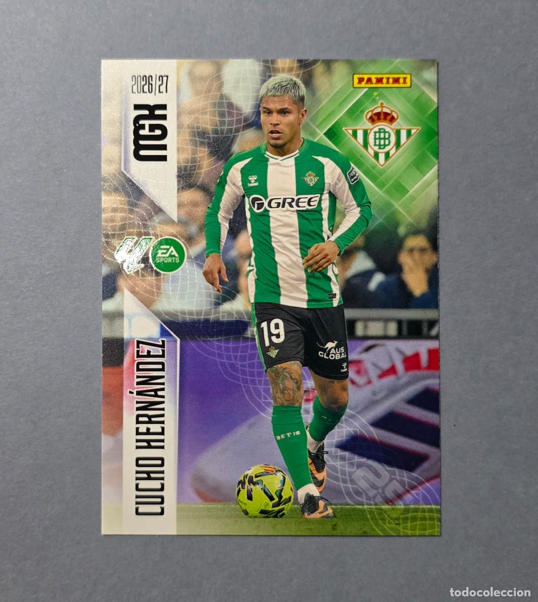 Cromos de f&uacute;tbol: 107 CUCHO HERN&Aacute;NDEZ - BETIS - MEGACRACKS 2026-27 - MGK 26/27 (NUEVO)