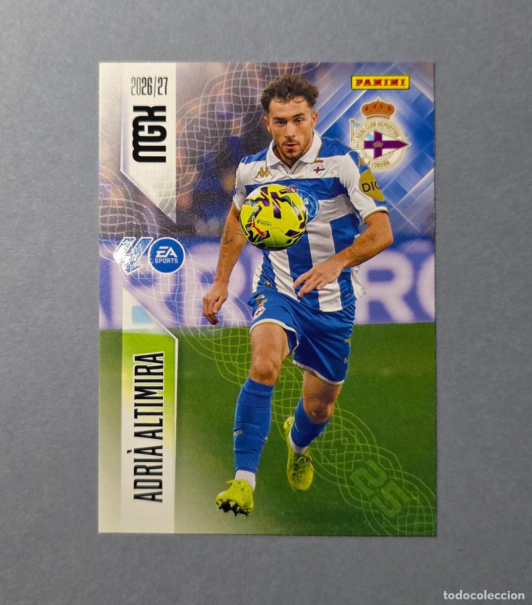 Cromos de f&uacute;tbol: 130 ADRI&Aacute; ALTIMIRA - DEPORTIVO CORU&Ntilde;A - MEGACRACKS 2026-27 - MGK 26/27 (NUEVO)