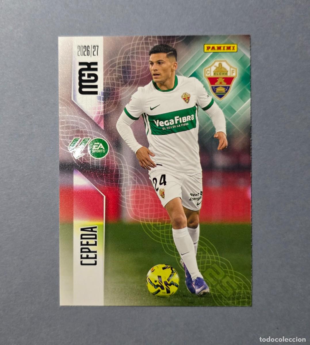 Cromos de f&uacute;tbol: 162 CEPEDA - ELCHE - MEGACRACKS 2026-27 - MGK 26/27 (NUEVO)