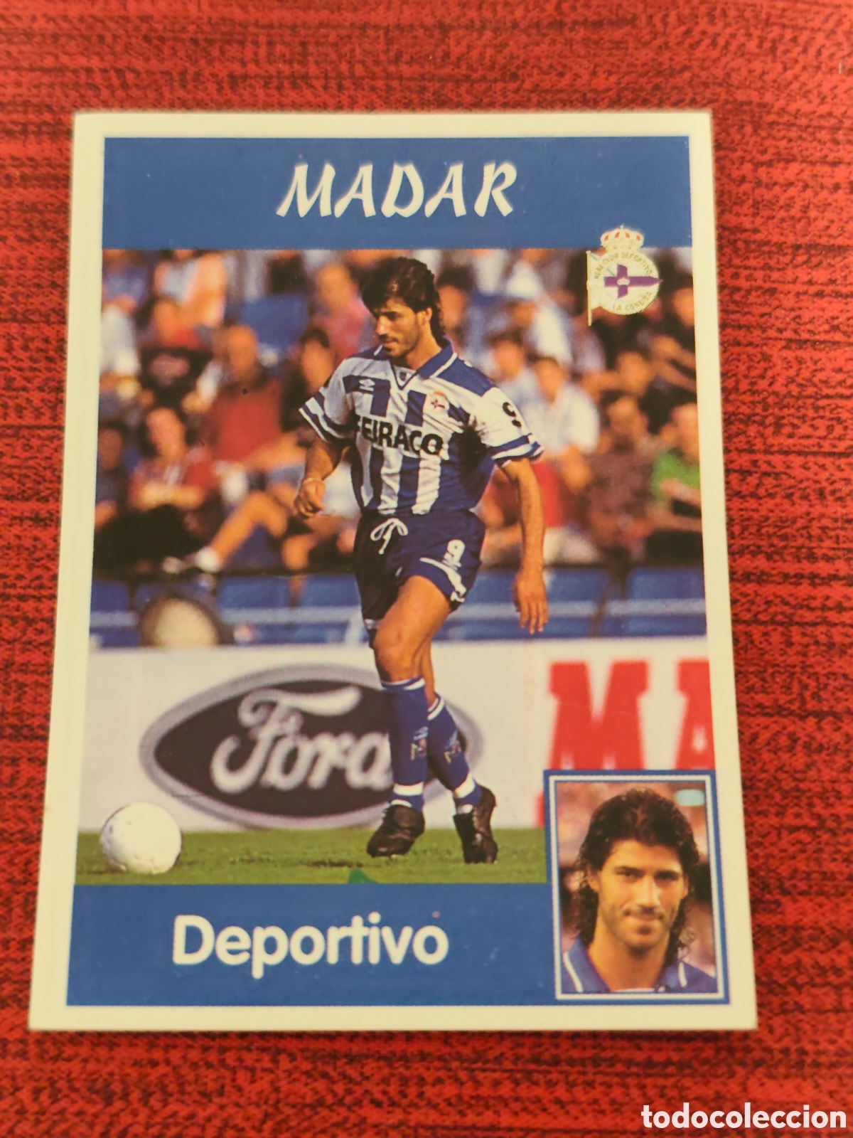 Cromos de f&uacute;tbol: 46A MADAR DEPORTIVO PANINI LIGA 1997 1998
