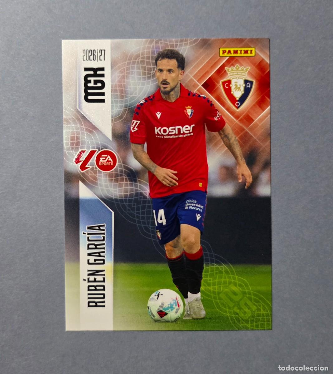 Cromos de f&uacute;tbol: 265 RUB&Eacute;N GARC&Iacute;A - OSASUNA - MEGACRACKS 2026-27 - MGK 26/27 (NUEVO)