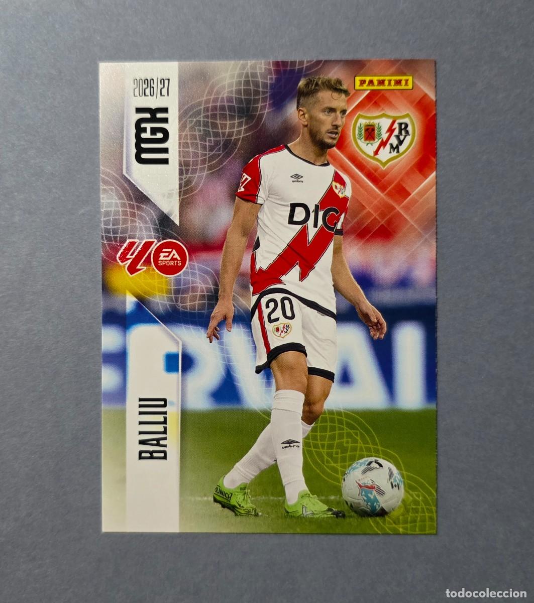 Cromos de f&uacute;tbol: 293 BALLIU - RAYO VALLECANO - MEGACRACKS 2026-27 - MGK 26/27 (NUEVO)