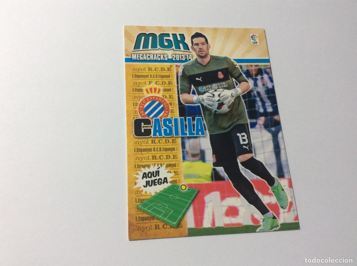 Cromos de f&uacute;tbol: 128 Casilla RCD Espanyol Espa&ntilde;ol MGK 2013/14 13 14 Panini