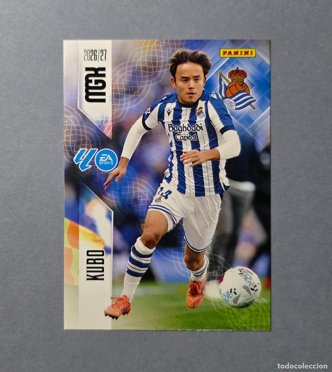 Cromos de f&uacute;tbol: 323 KUBO - REAL SOCIEDAD - MEGACRACKS 2026-27 - MGK 26/27 (NUEVO)