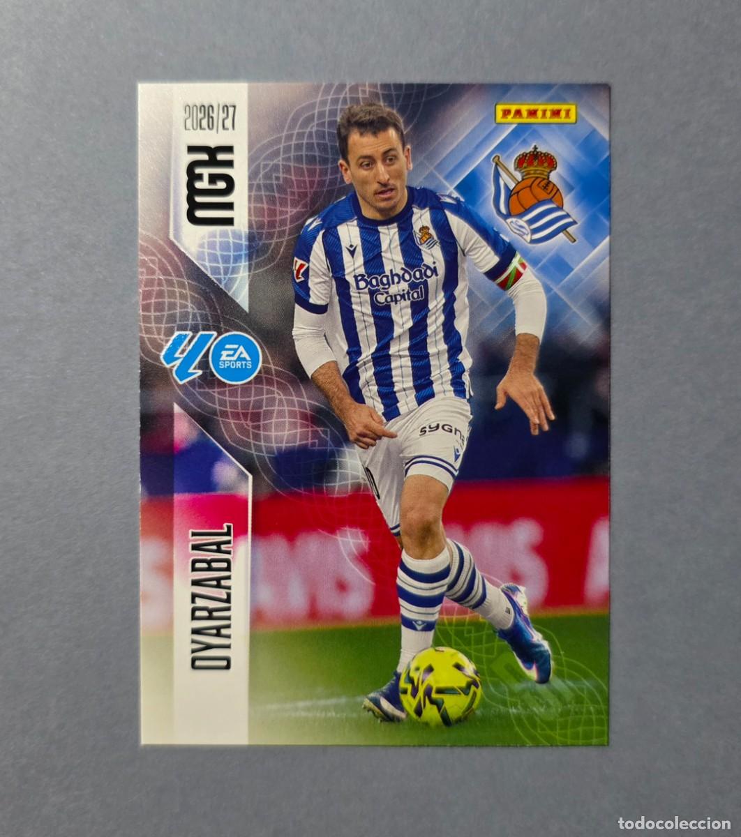 Cromos de f&uacute;tbol: 324 OYARZABAL - REAL SOCIEDAD - MEGACRACKS 2026-27 - MGK 26/27 (NUEVO)