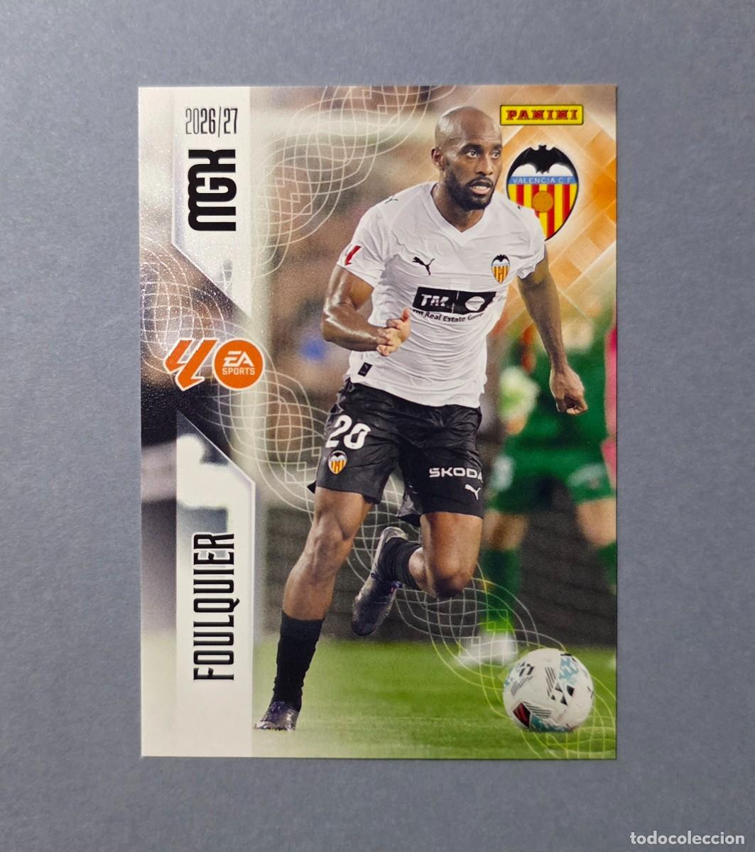Cromos de f&uacute;tbol: 346 FOULQUIER - VALENCIA - MEGACRACKS 2026-27 - MGK 26/27 (NUEVO)