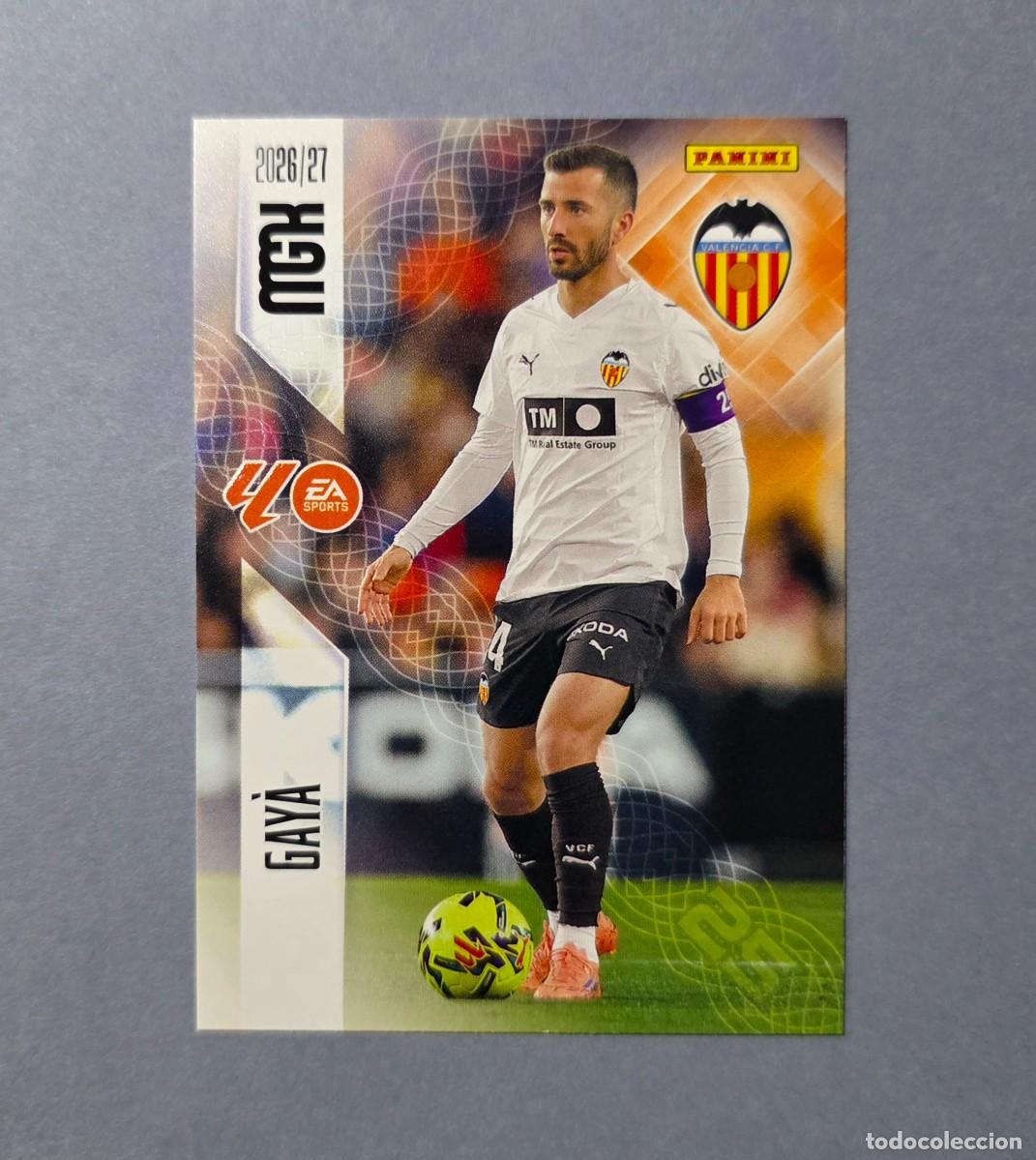 Cromos de f&uacute;tbol: 351 GAY&Aacute; - VALENCIA - MEGACRACKS 2026-27 - MGK 26/27 (NUEVO)