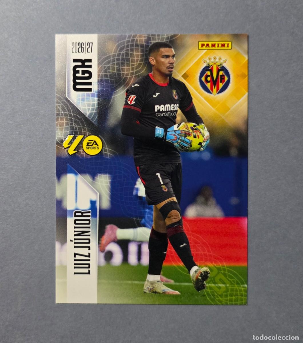 Cromos de f&uacute;tbol: 362 LUIZ J&Uacute;NIOR - VILLARREAL - MEGACRACKS 2026-27 - MGK 26/27 (NUEVO)