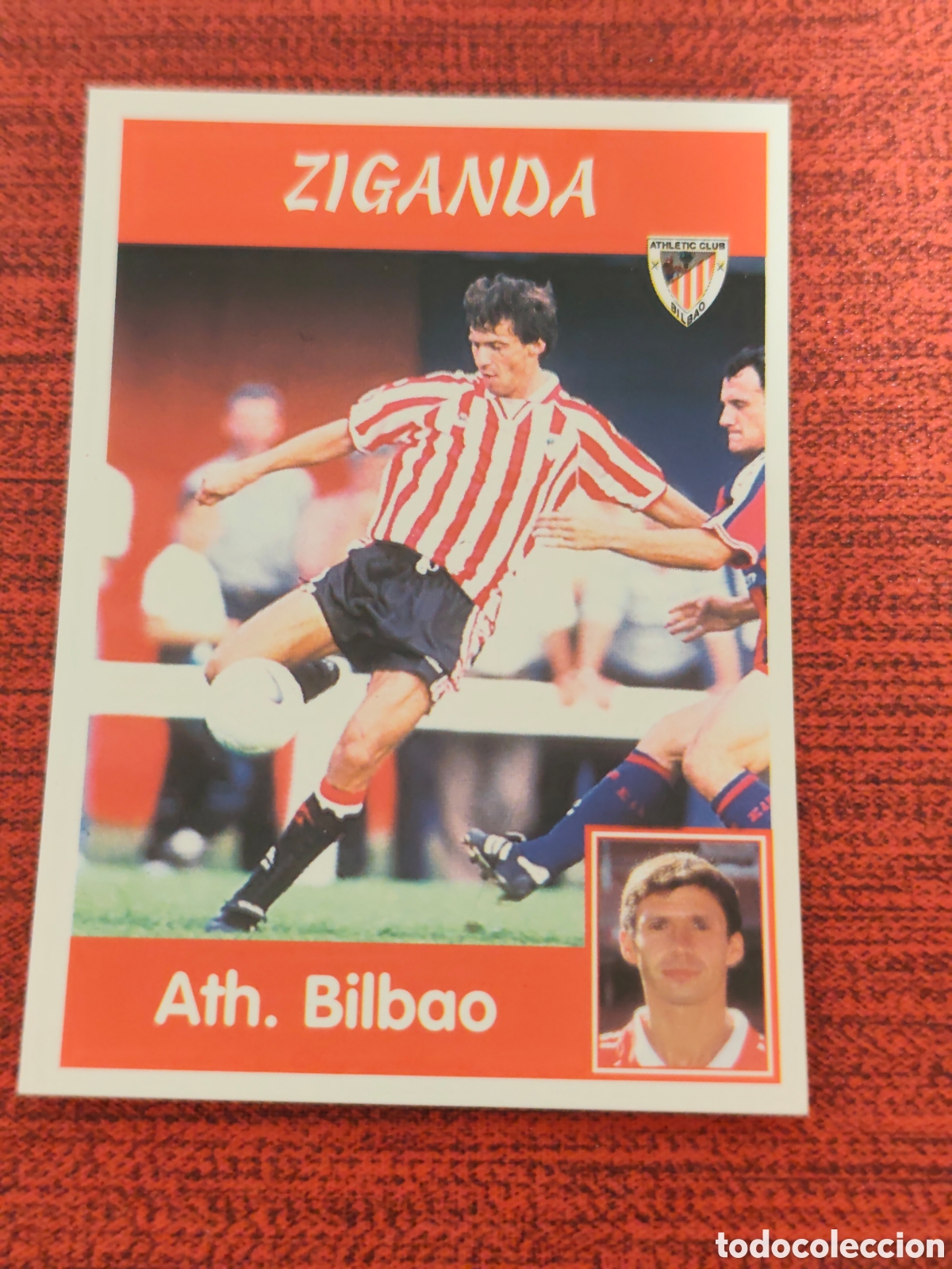 Cromos de f&uacute;tbol: 94 ZIGANDA ATHLETIC BILBAO PANINI LIGA 1997 1998