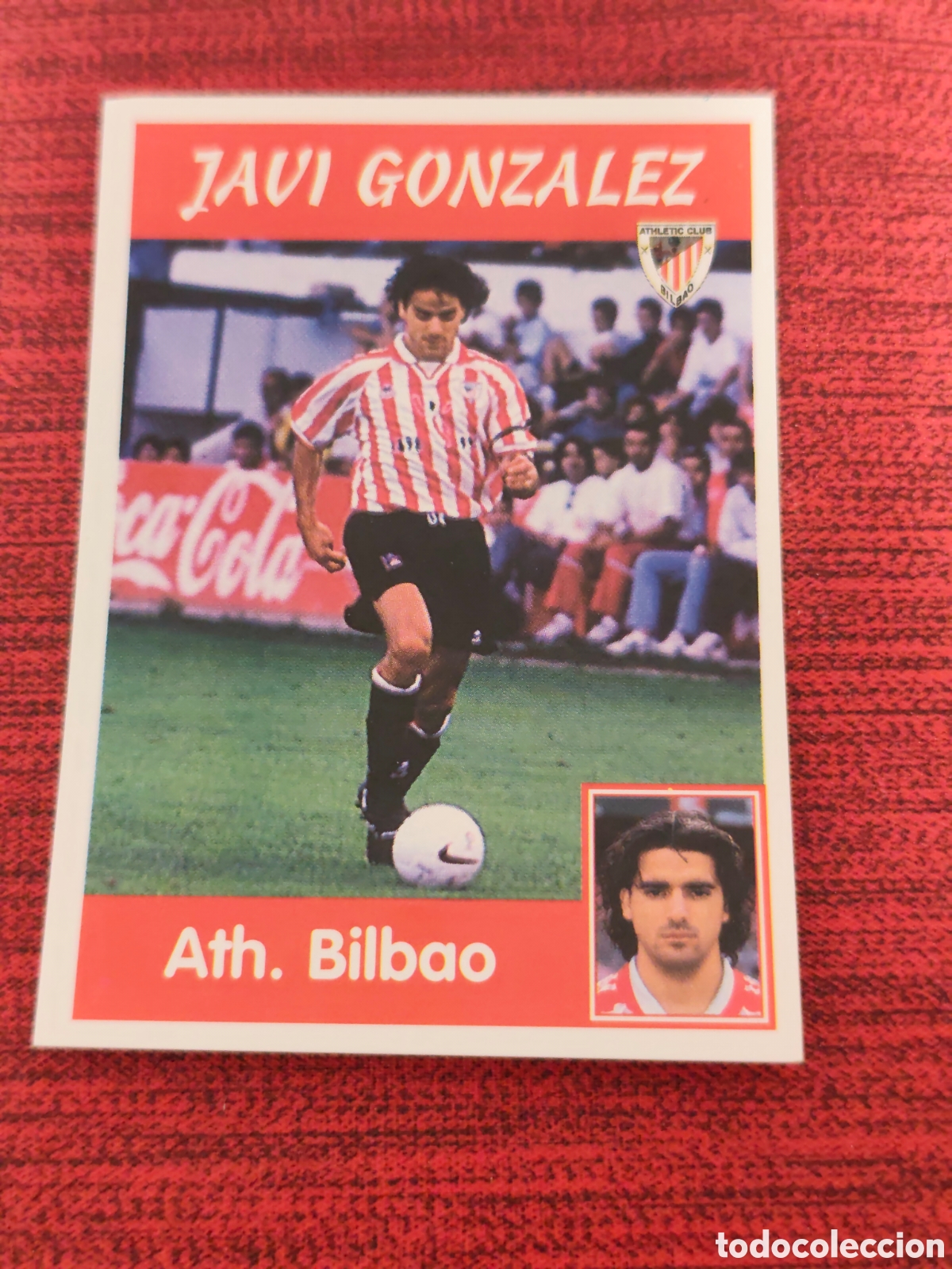 Cromos de f&uacute;tbol: 94A JAVI GONZ&Aacute;LEZ ATHLETIC BILBAO PANINI LIGA 1997 1998