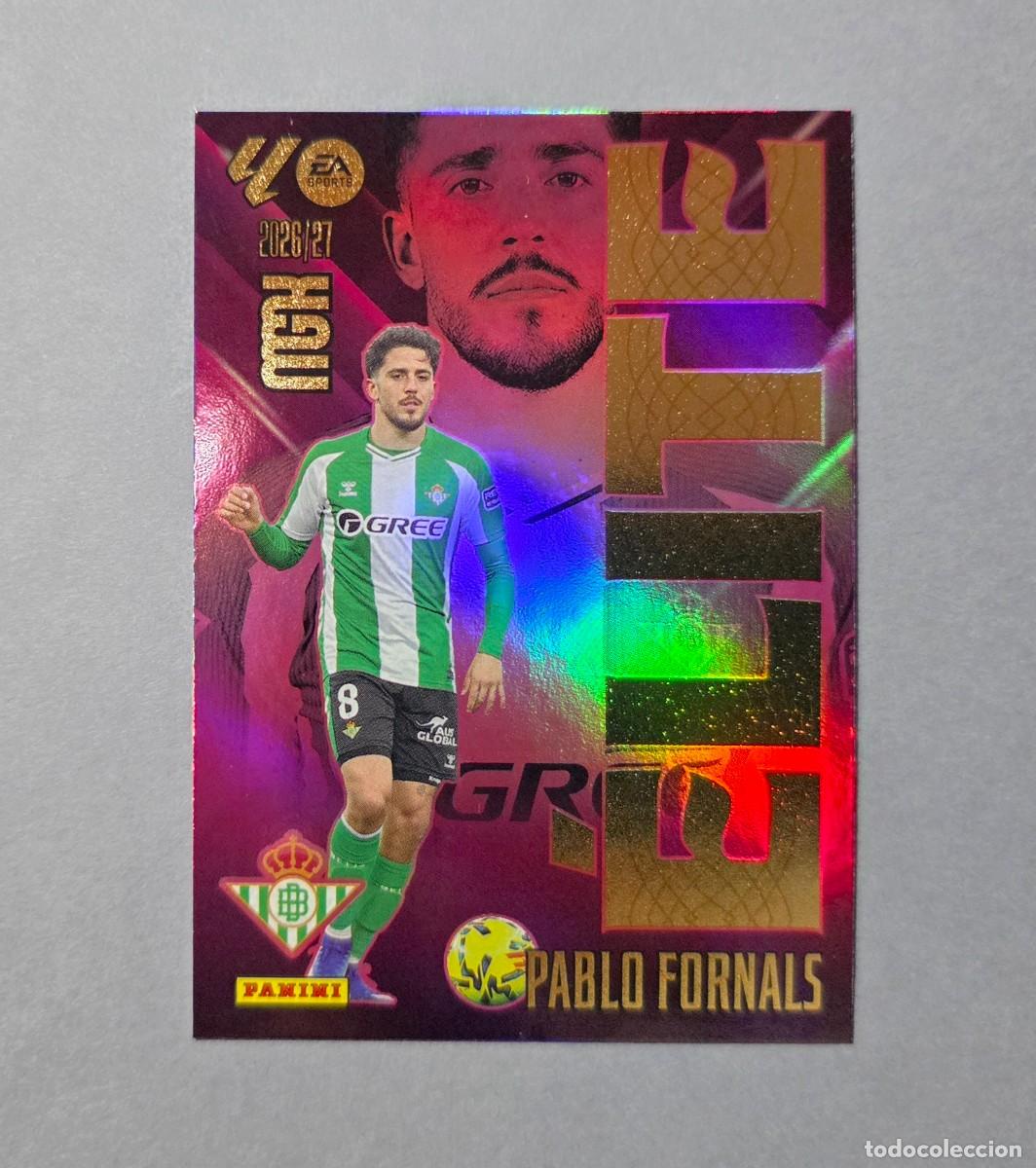 Cromos de f&uacute;tbol: 14 PABLO FORNALS (&Eacute;LITE) - BETIS - MEGACRACKS 2026-27 - MGK 26/27 (NUEVO)