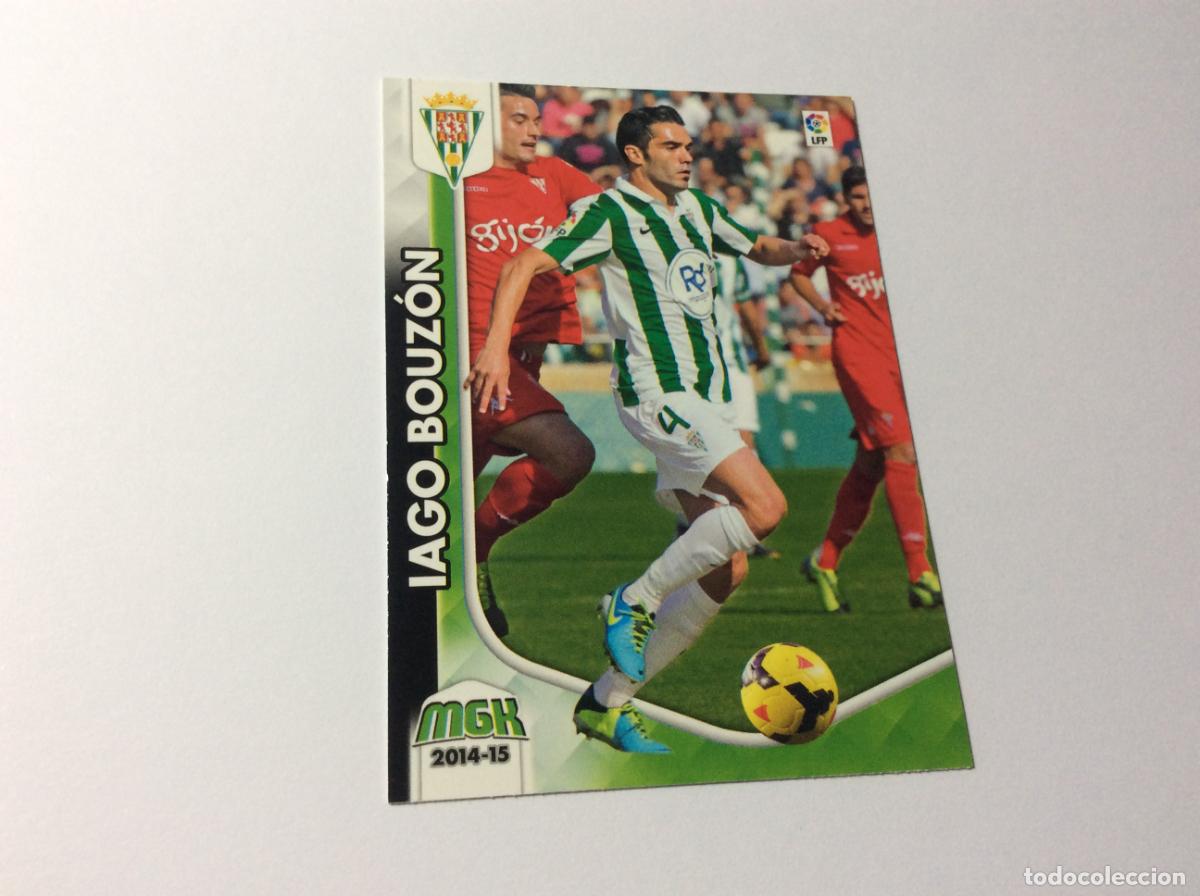 Cromos de f&uacute;tbol: 94 Iago Bouz&oacute;n C&oacute;rdoba CF MGK 2014/15 14 15 Panini