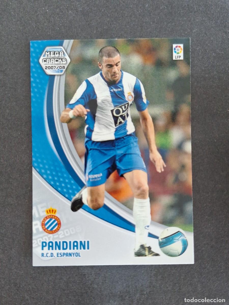 Cromos de f&uacute;tbol: L4 PANDIANI R. C. D. ESPA&Ntilde;OL 126 PANINI MEGACRACKS 2007 2008 07 08