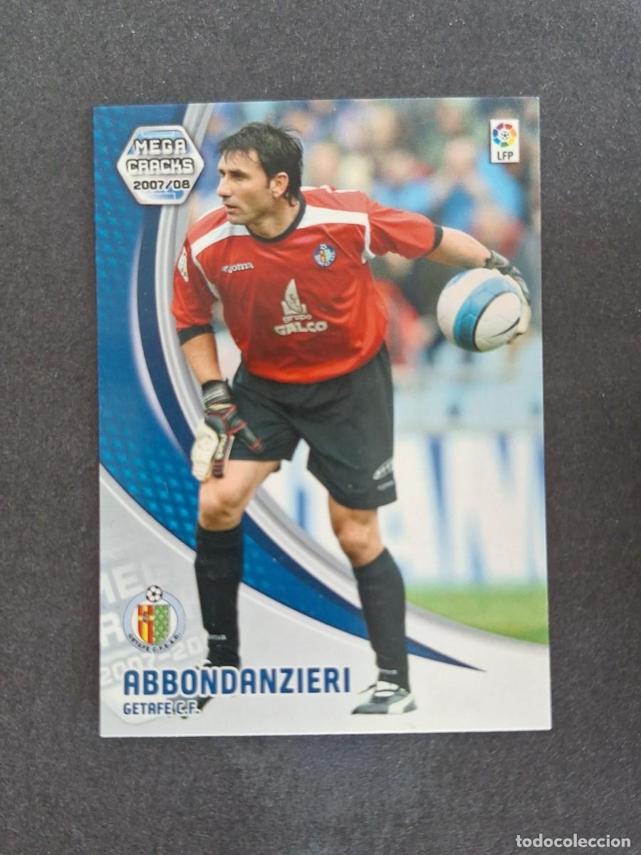 Cromos de f&uacute;tbol: L4 ABBONDANZIERI GETAFE C. F. 128 PANINI MEGACRACKS 2007 2008 07 08