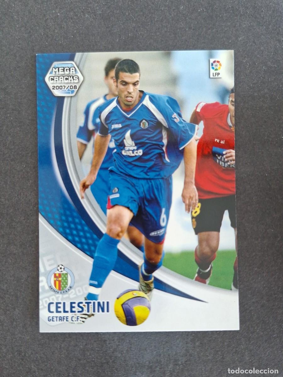 Cromos de f&uacute;tbol: L4 CELESTINI GETAFE C. F. 134 PANINI MEGACRACKS 2007 2008 07 08