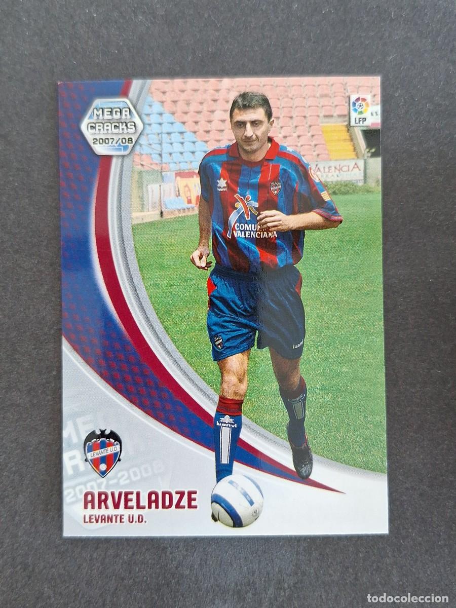 Cromos de f&uacute;tbol: L4 ARVELADZE LEVANTE U. D. 162 PANINI MEGACRACKS 2007 2008 07 08
