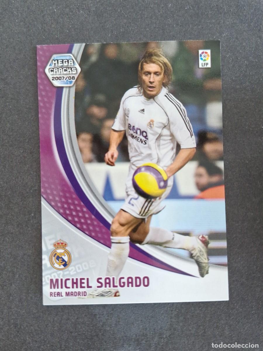 Cromos de f&uacute;tbol: L4 MICHEL SALGADO REAL MADRID 165 PANINI MEGACRACKS 2007 2008 07 08