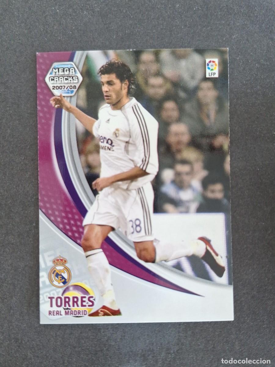 Cromos de f&uacute;tbol: L4 TORRES REAL MADRID 171 PANINI MEGACRACKS 2007 2008 07 08